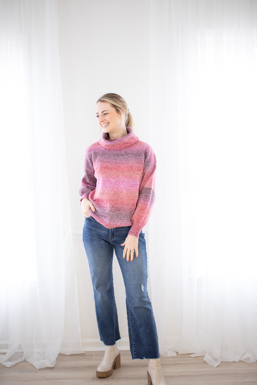 Periwinkle Blue Sweater – RAYE