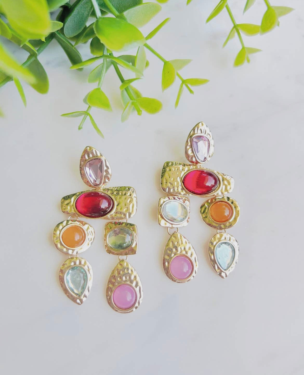 Moroccan Gemstone Earrings