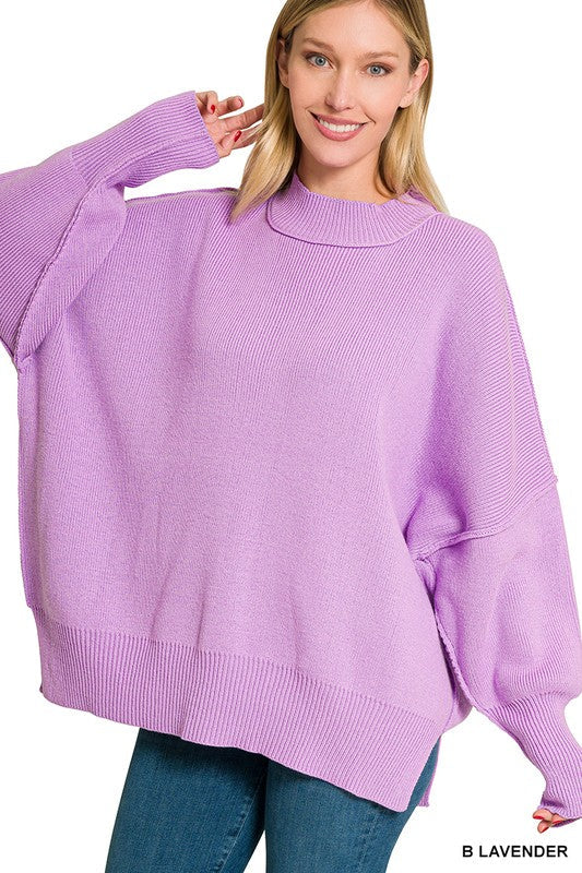 Easy Street Sweater Lavender